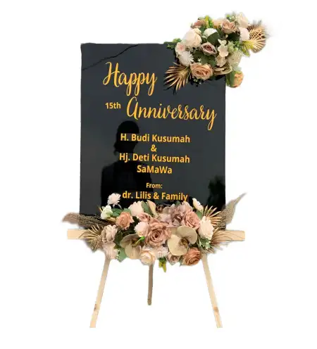 Papan Bunga Akrilik Lanny Jaya